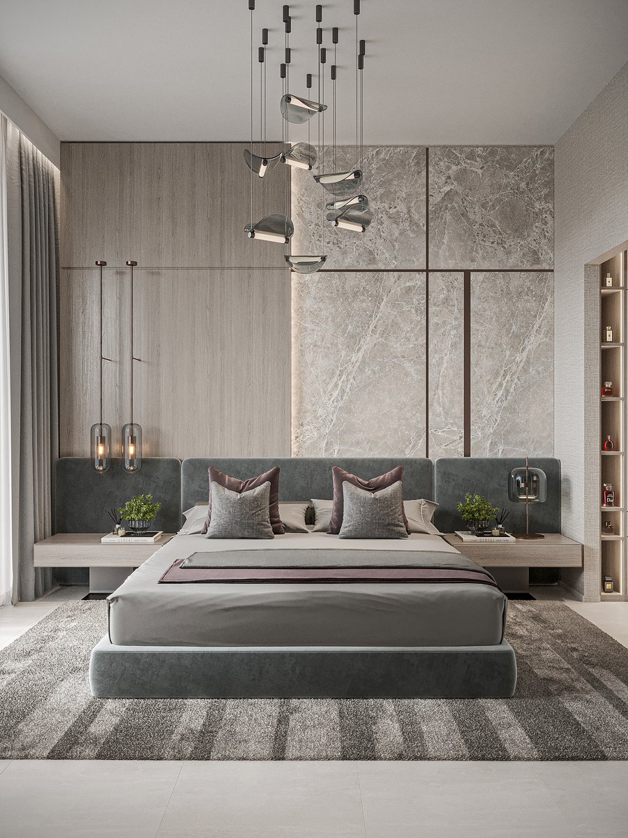The bed wall