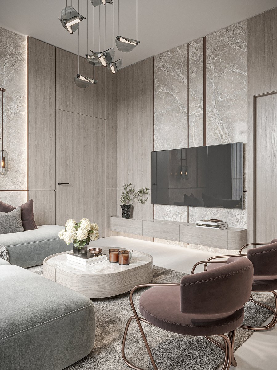 The living-room console