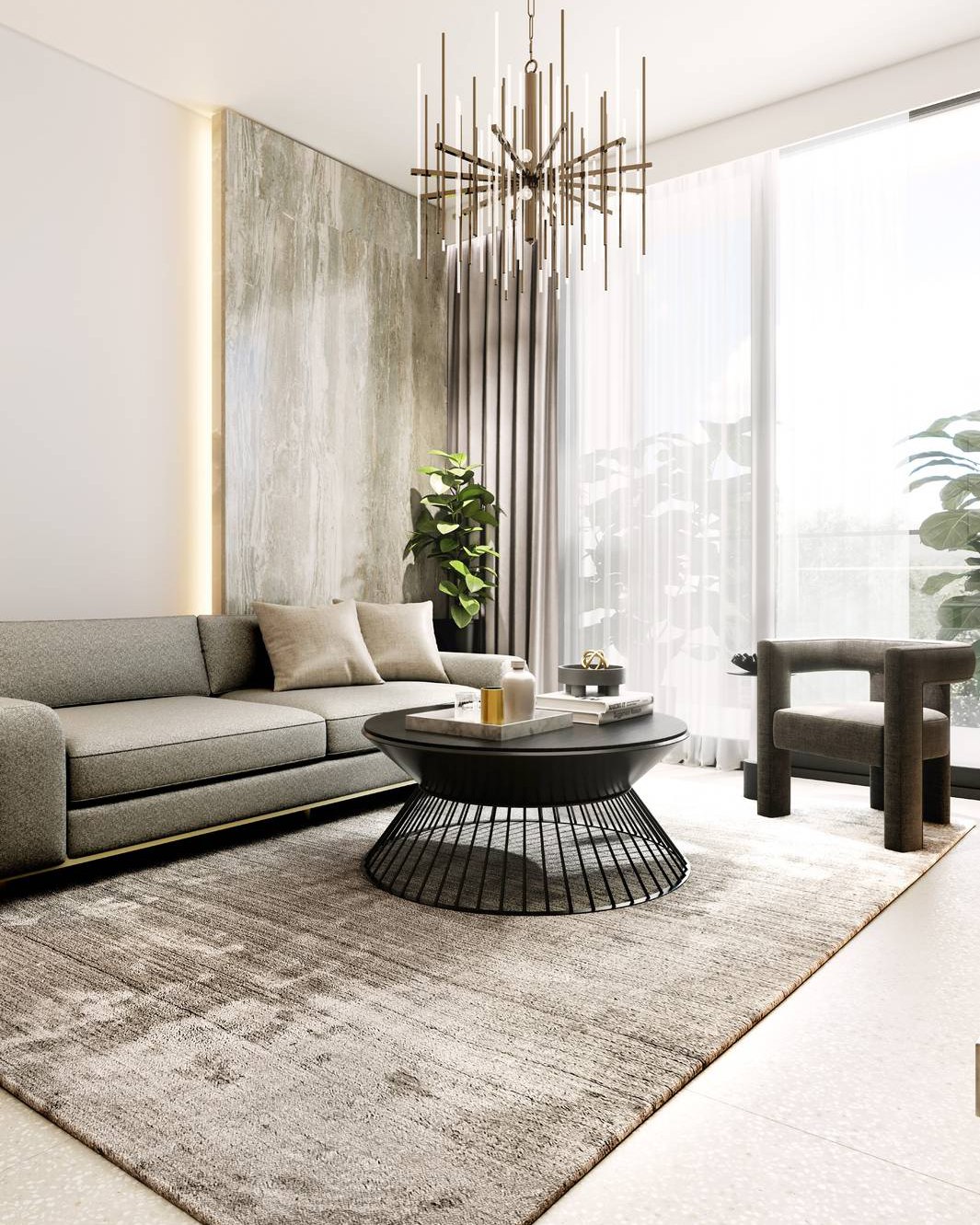 A living room