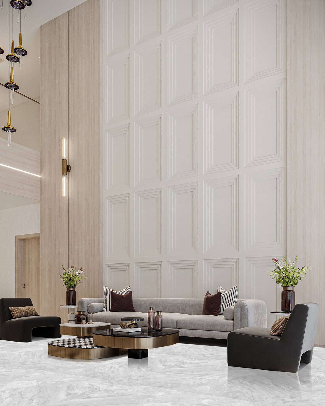 The lobby