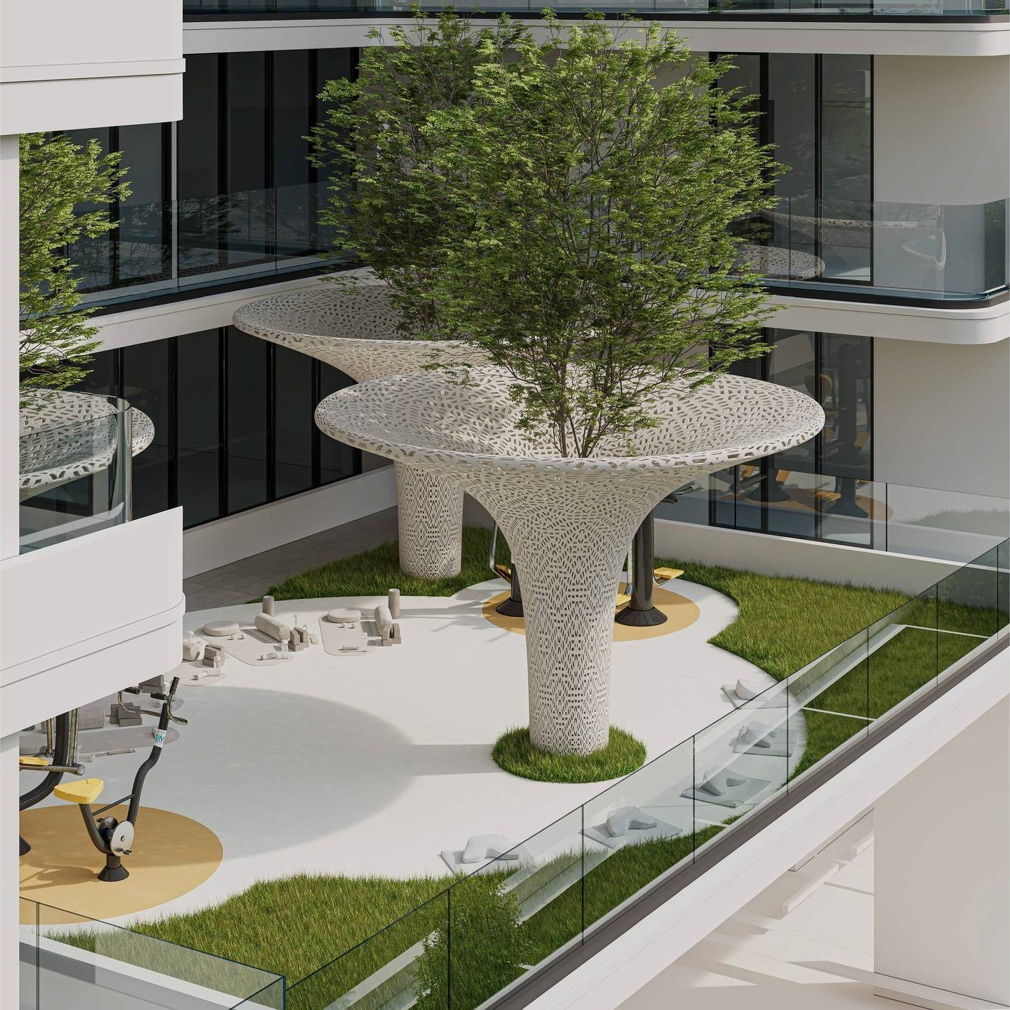 The tree-canopy deck
