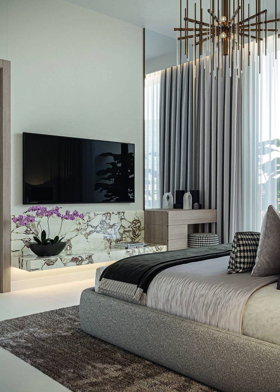 The main bedroom
