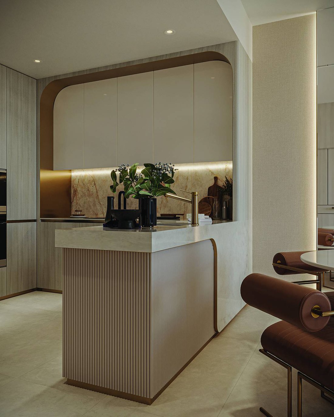 The kitchen