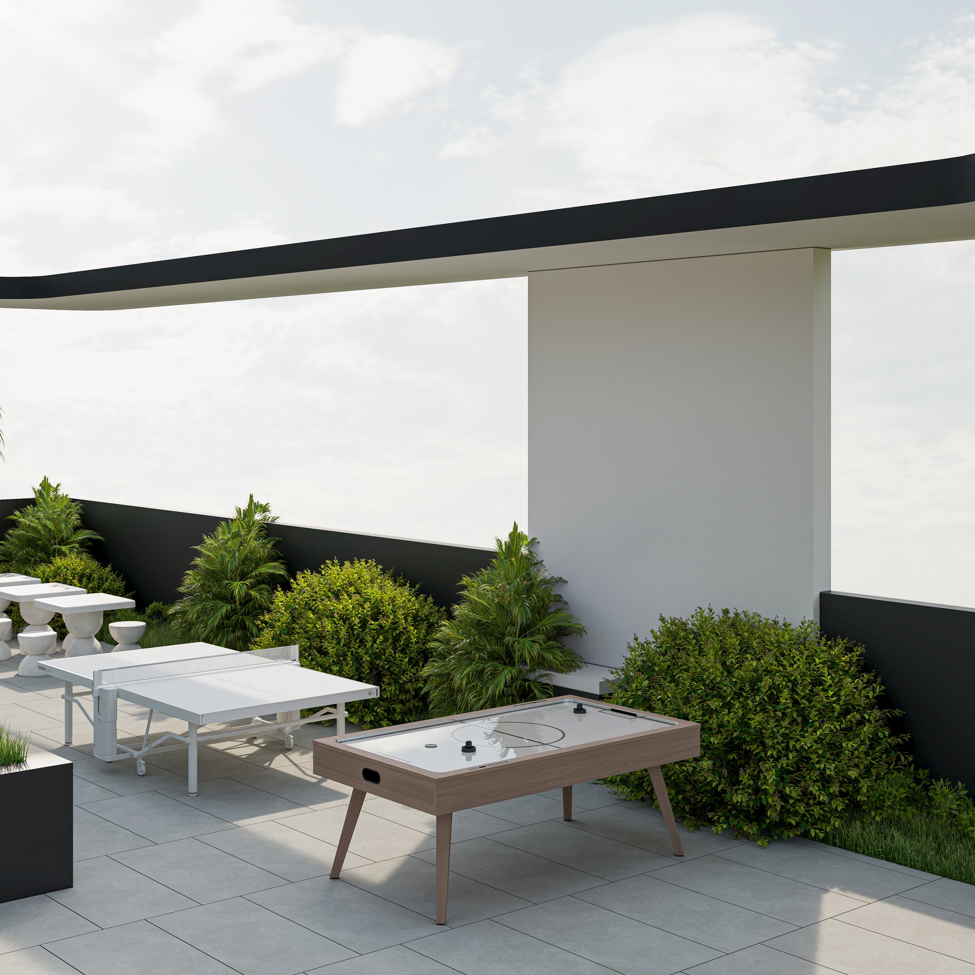 The games terrace