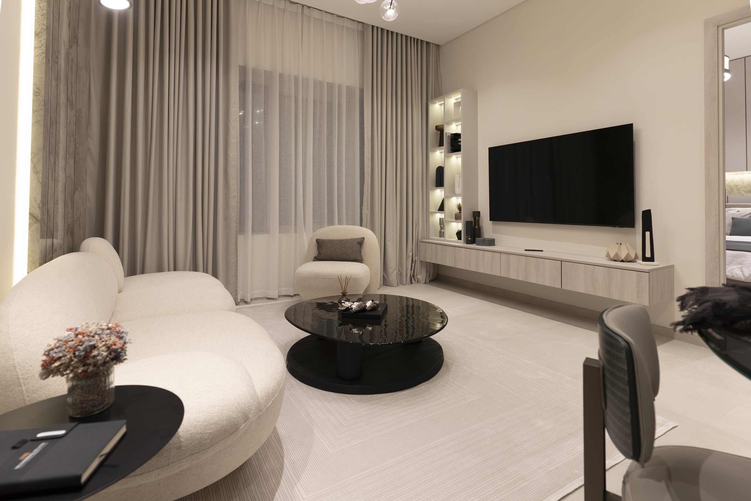 Show apartment: living room