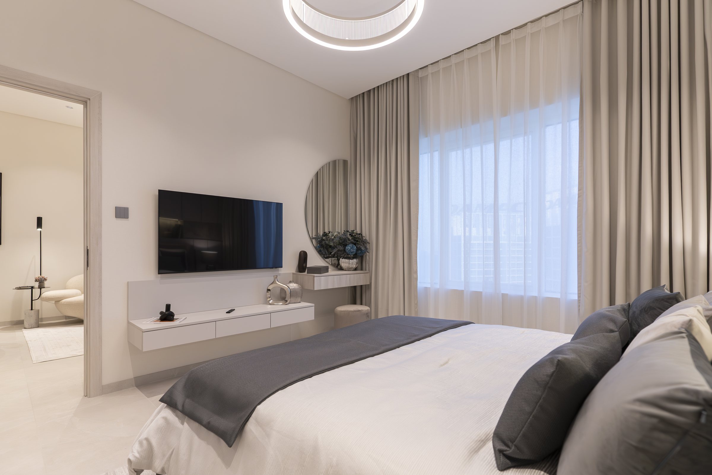 Show apartment: bedroom